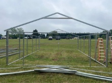 Metal Garage Frame-26â€™ x 32â€™ x 9â€™