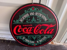 Coca-Cola Metal Sign