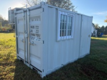 10ft Shipping Container with Window & Side Door