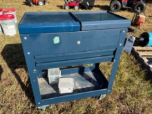 Companion rolling tool cart