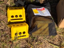 Bag Lot of Mytee plastic flatbed edge and corner protectors