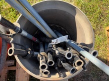 Assortment of Hilti Pole Tool Pieces