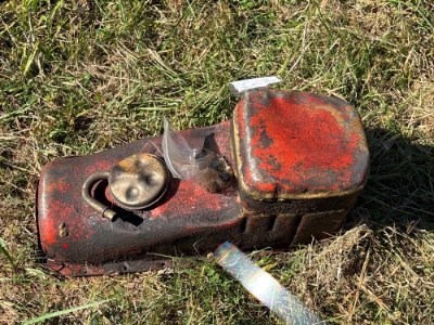 Vintage small block Chevy oil pan