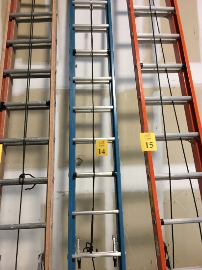 24' FIBERGLASS EXTENSION LADDER