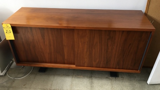 54" X 18" WOOD CREDENZA