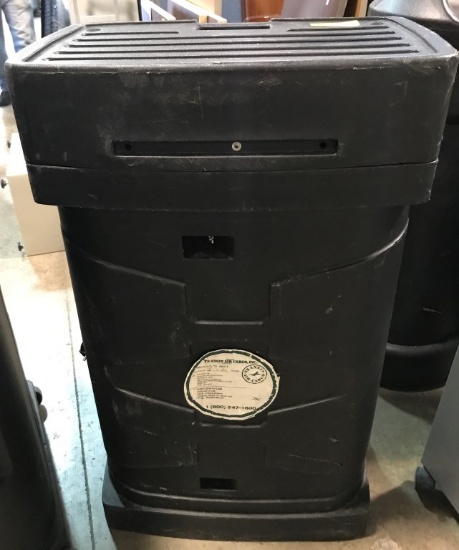 POP UP DISPLAY UNIT W/ROLLING CASE (POSSIBLY LARGE DISPLAY)