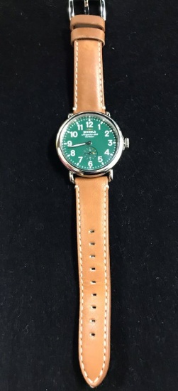 SHINOLA  ARGONITE 1069 W/LEATHER STRAP MEN'S WATCH