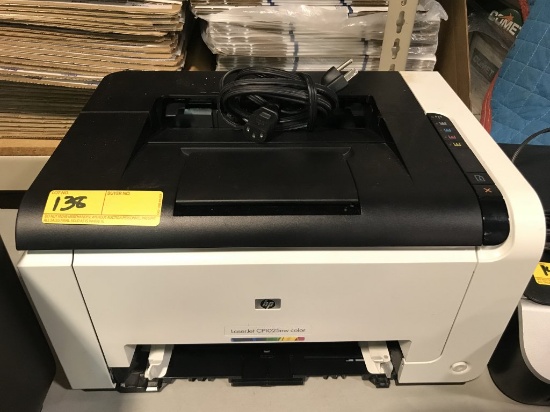 HP COLOR LASER JET CP1025NW W/POWER CORD