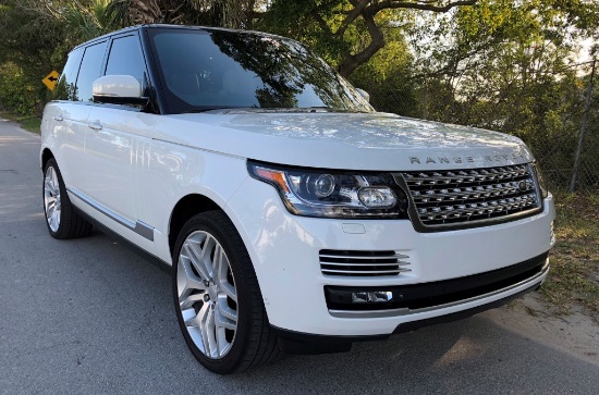 2015 LAND ROVER RANGE ROVER, AUTOBIOGRAPHY