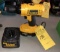 DEWALT 18 VOLT CORDLESS DRILL WITH CHARGER AND BATTERY