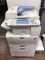 RICOH AFICIO MODEL #MPC2551 COLOR COPY MACHINE WITH PAPER (TESTED AND WORKING)