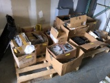 PALLETS OF RADIO EQUIPMENT, RADIO PARTS, REPLACEMENT ELECTRONIC PIECES, CABLES, POWER  SUPPLIES, ETC