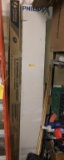 FLUORESCENT 8' FIXTURE WITH BOX OF BULBS