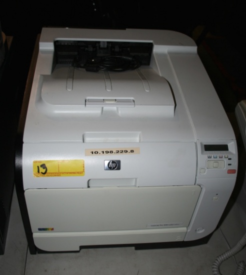 HP LASERJET PRO COLOR M451NW PRINTER INCLUDES POWER CORD