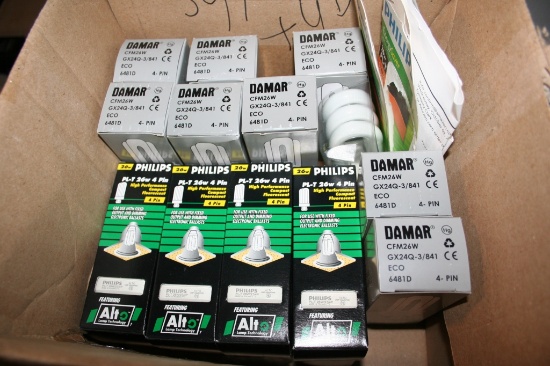 DAMAR CFM26W COMPACT FLUORESCENT BULBS