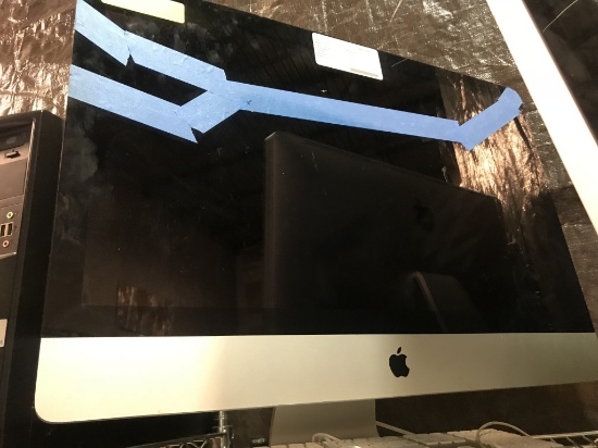 APPLE IMAC 27" ALL IN ONE COMPUTER MODEL A1312 WITH KEYBOARD CORE I7, 4GB RAM, 1TB HARD DRIVE