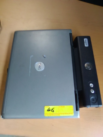 DELL LATITUDE D630 LAPTOPS WITH INTEL CENTRINO PROCESSOR INCLUDES (1) DOCKING STATION (WIPED)