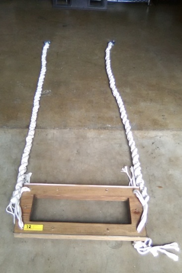 BRAIDED ROPE SWING