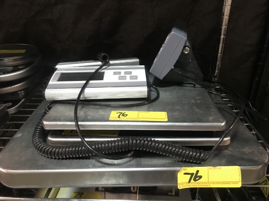 SCALES (2) SMART WEIGH MODEL ACE200 & (1) TREE 200LB CAPACITY