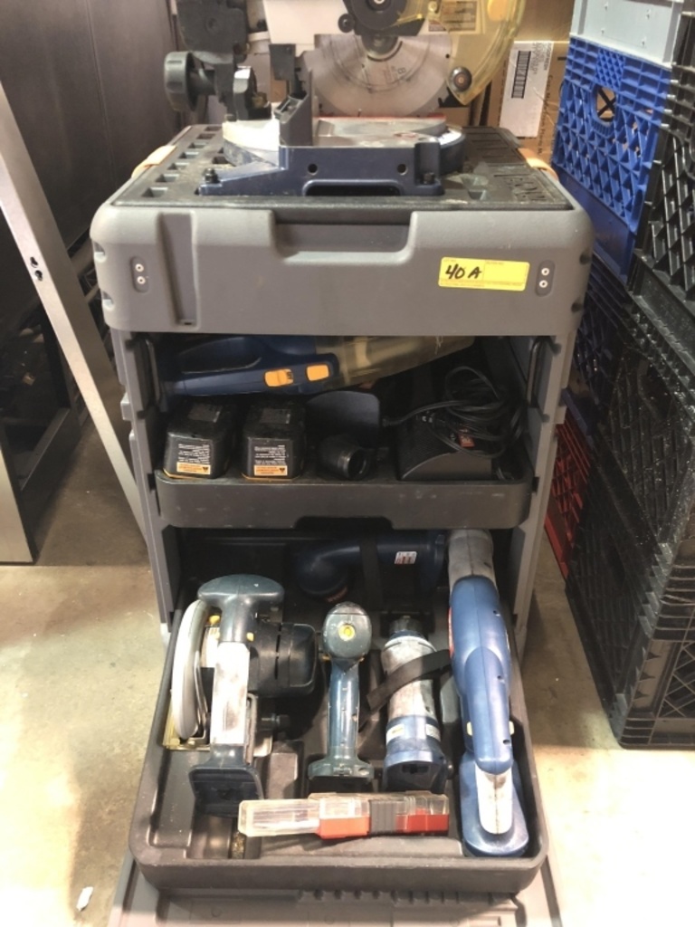 RYOBI MODEL SPC18 CORDLESS MULTI TOOL 