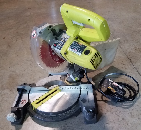 RYOBI COMPOUND MITER SAW (7 1/4" BLADE)