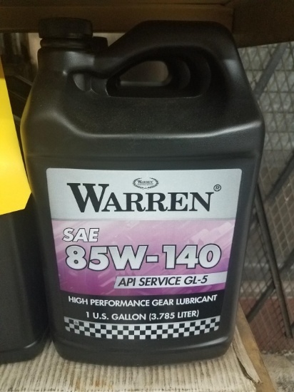 (4) Warren Api Service Gl-5 Gear Oil