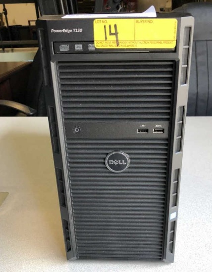 DELL POWER EDGE T130 COMPUTER, XENON CPU