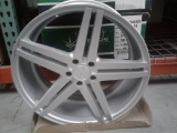 VERDE MATTE SILVER CUSTOM WHEELS MODEL PARALLAX