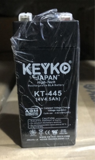 LOT CONSISTING OF 960 KEYKO BATTERIES