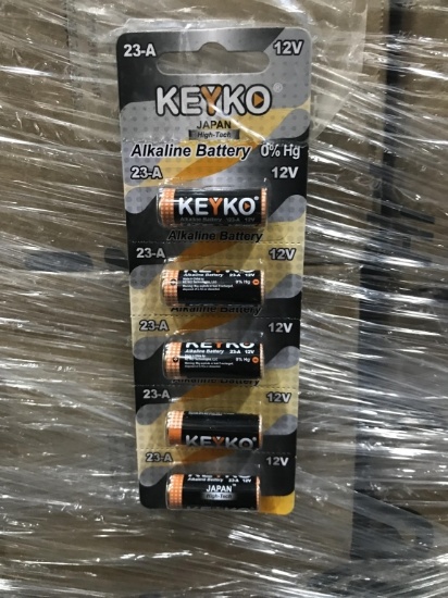 LOT CONSISTING OF 54,000 KEYKO BATTERIES