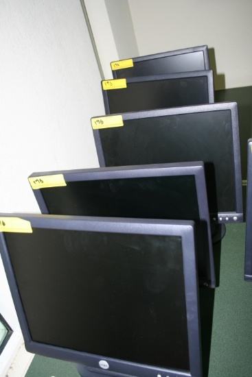 (6) DELL 17" MONITORS & (1) ACER 20"