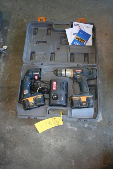 RYOBI 18V CORDLESS DRILL/DRIVER