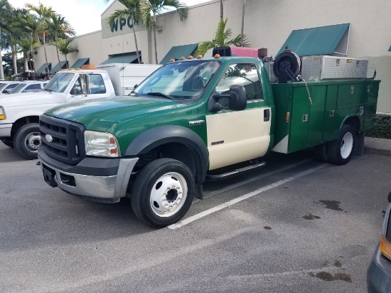 2007 FORD F450 UTILITY SERVICE TRUCK