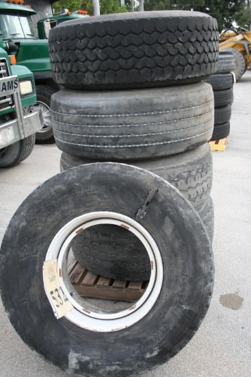 TRUCK TIRES AND RIMS
