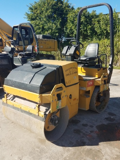 2005 DYNAPAC VIBRATORY DOUBLE DRUM ROLL
