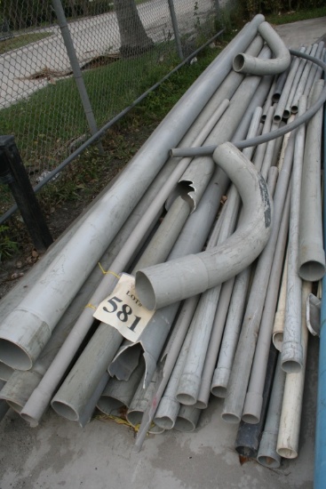 LOT CONSISTING OF GRAY PLASTIC ELECTRICAL CONDUIT