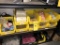 LOT CONSISTING OF: RAZOR BLADES, PRACTICE SKINS, INK HOLDER TRAYS