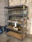 STEEL SHELVING UNIT 4'W X 2'D X 6'H