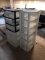 PLASTIC STORAGE DRAWER UNITS