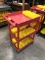 2-TIER ROLLING CART