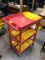 2-TIER ROLLING CART
