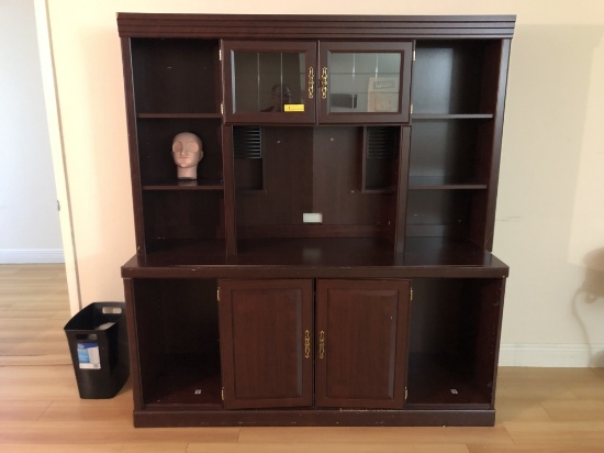 COMPUTER DESK HUTCH