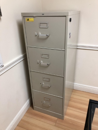 4-DRAWER METAL FILE CABINET