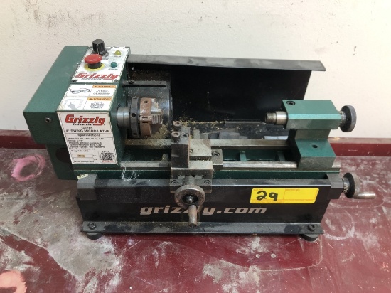 GRIZZLY 4" SWING MICRO LATHE MODEL G0745