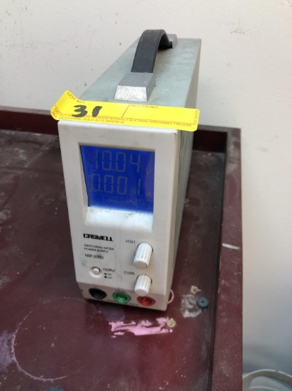 CASWELL SWITCHING MODE POWER SUPPLY MODEL NSP2050