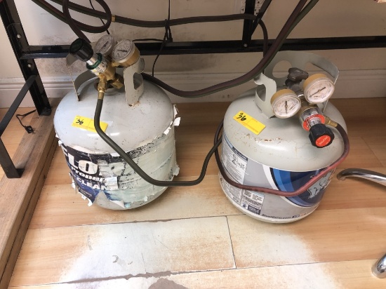LOT CONSISTING OF: (2) PROPANE TANKS,