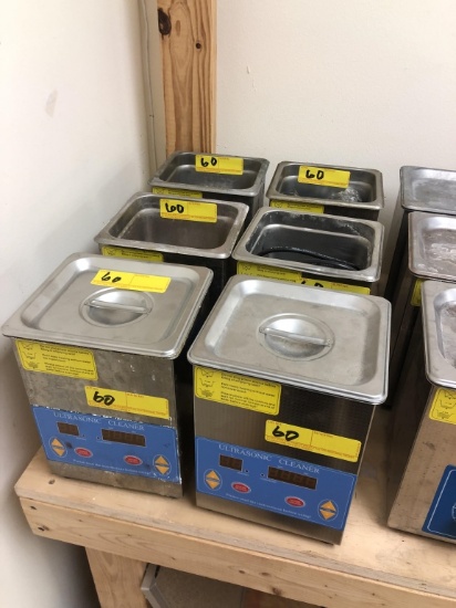 ULTRASONIC JEWELRY CLEANERS (7" X 7")