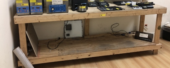 WOOD WORK BENCH (8' X 2')