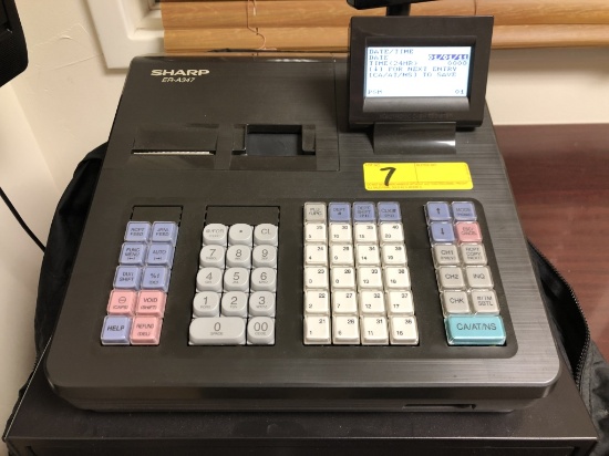SHARP CASH REGISTER MODEL ER-A347