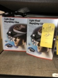 NEW LIGHT HEAD MAGNIFYING GLASS